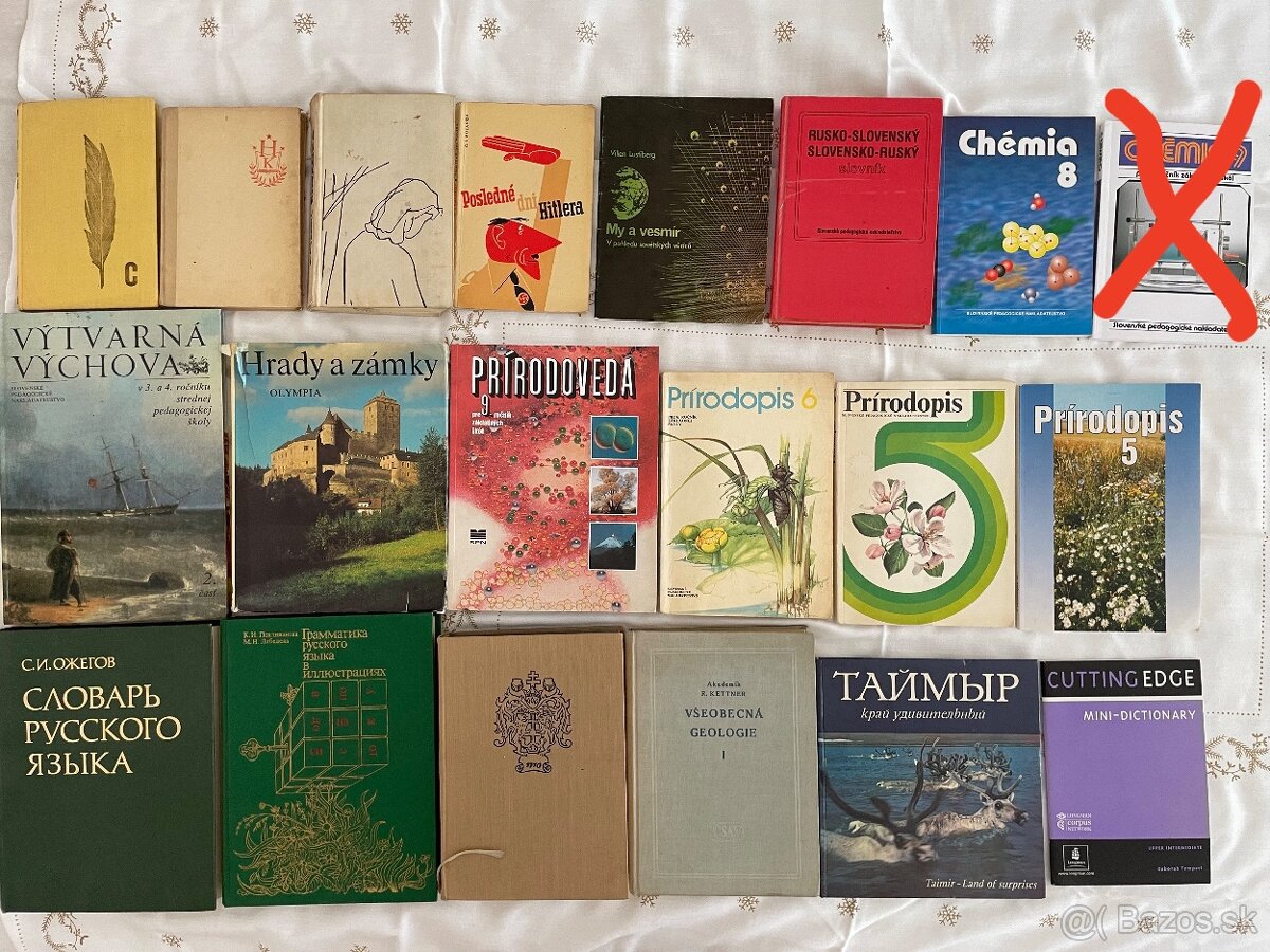 Staré knihy a učebnice - 3