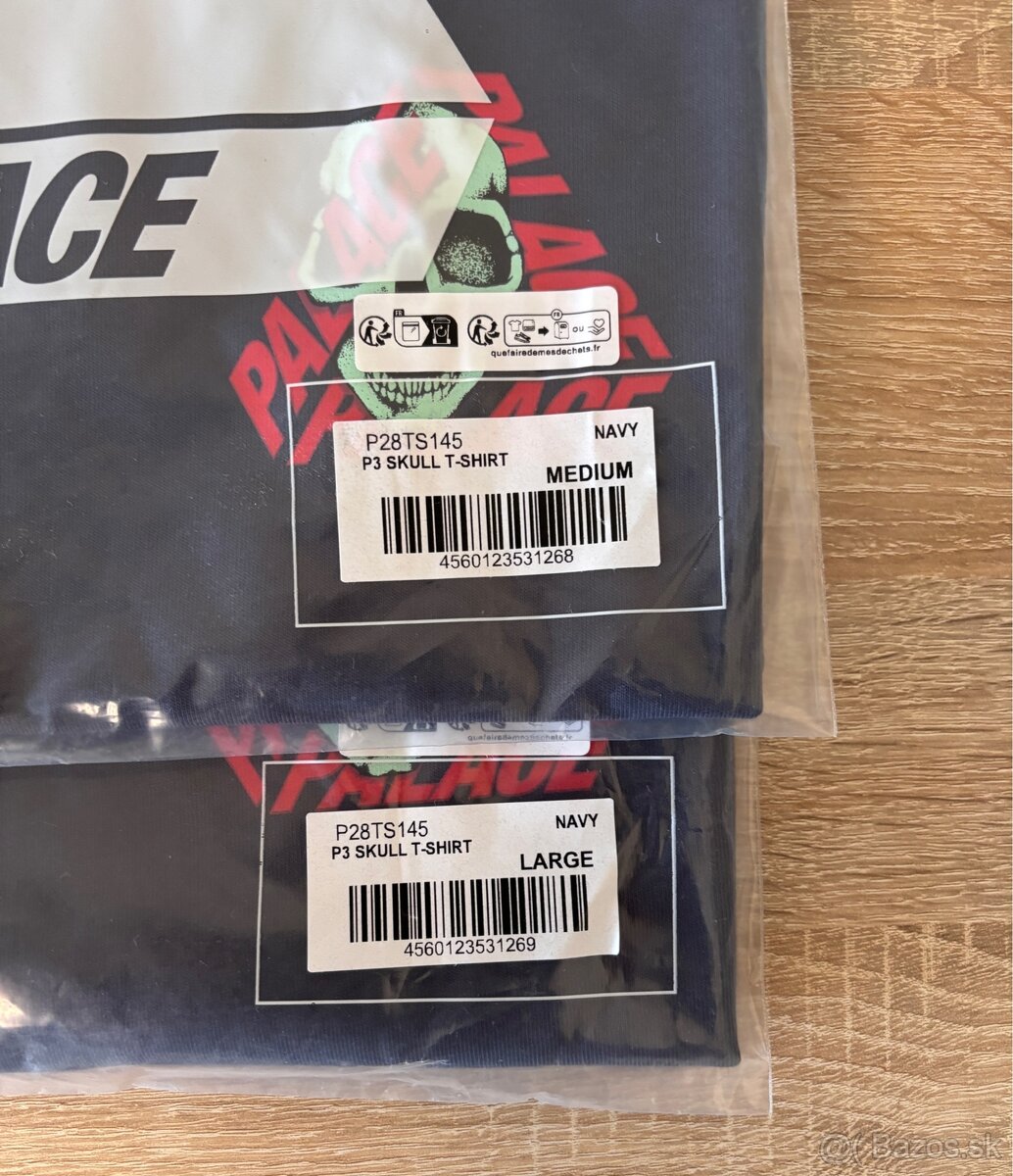 Palace Navy P3 Skull Tee - 3