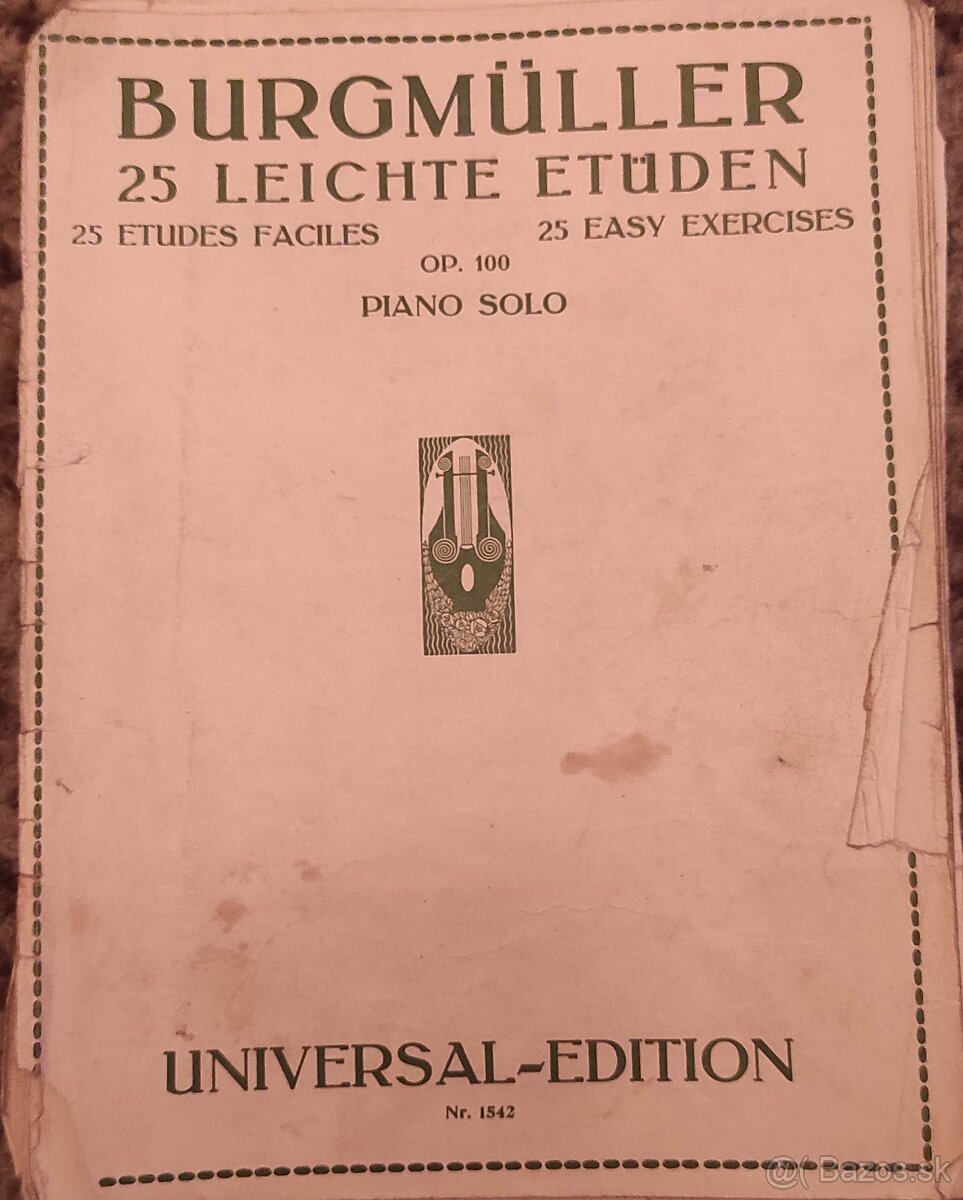 Noty ,texty klavír ,gitara - 3