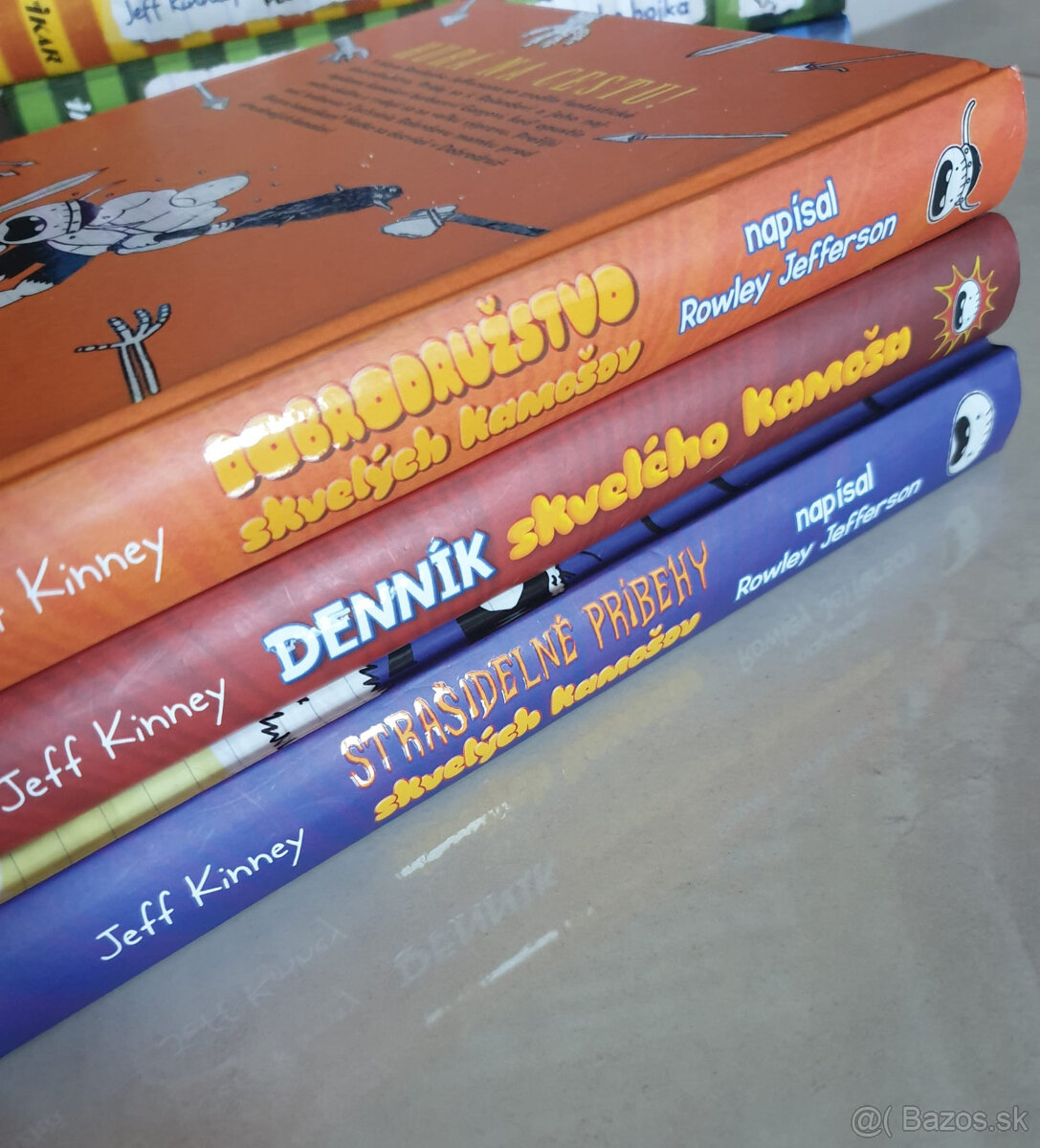 Jeff Kinney - Denník odváž. bojka 1-18 diel + 3 knihy navyše - 3