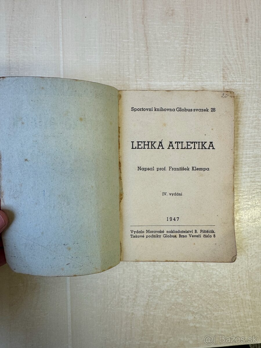Historická športová príručka ľahkej atletiky - 3