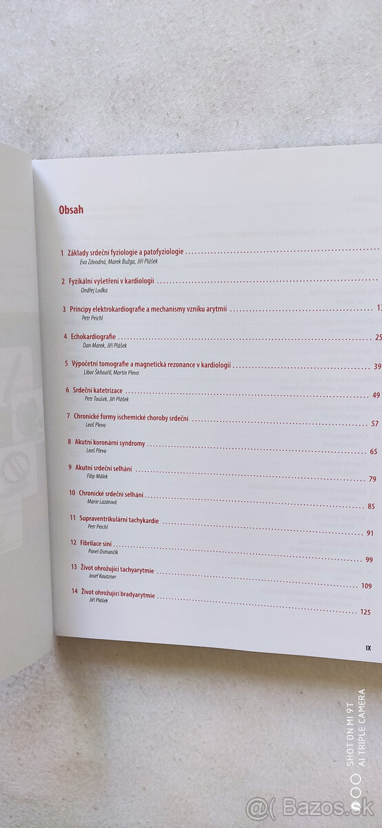 KARDIOLOGIE V OTAZKACH A ODPOVEDICH Plášek Václav - 3