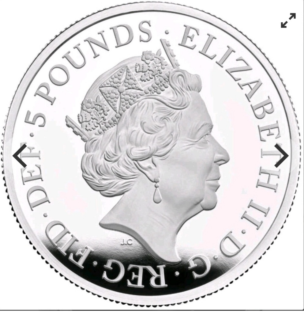 Seymour panther Royal Tudor Beasts 2 Oz 2022 - 3