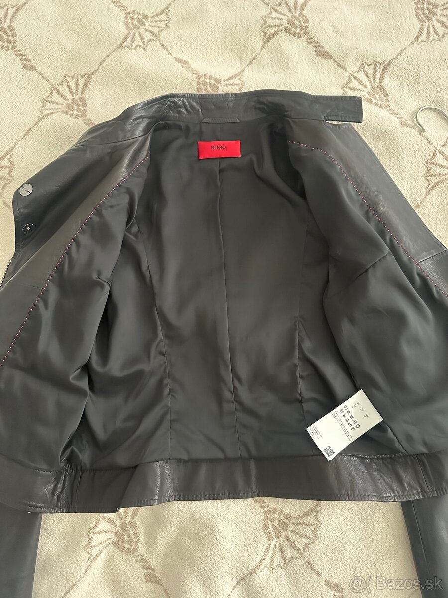 Nová HUGO BOSS koženná bunda - 3