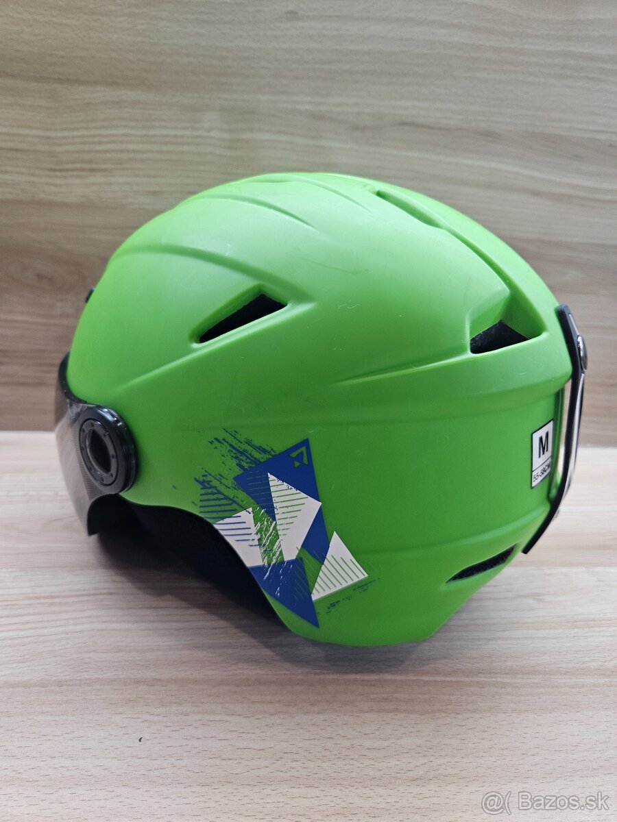 Lyžiarska prilba so štítom - - 3