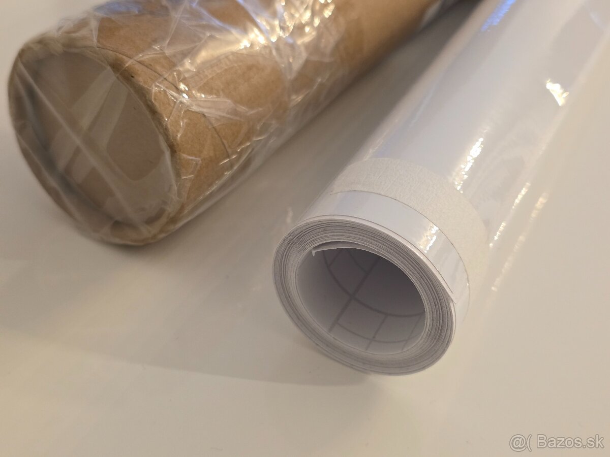 Biela polepová folia wrap - 3