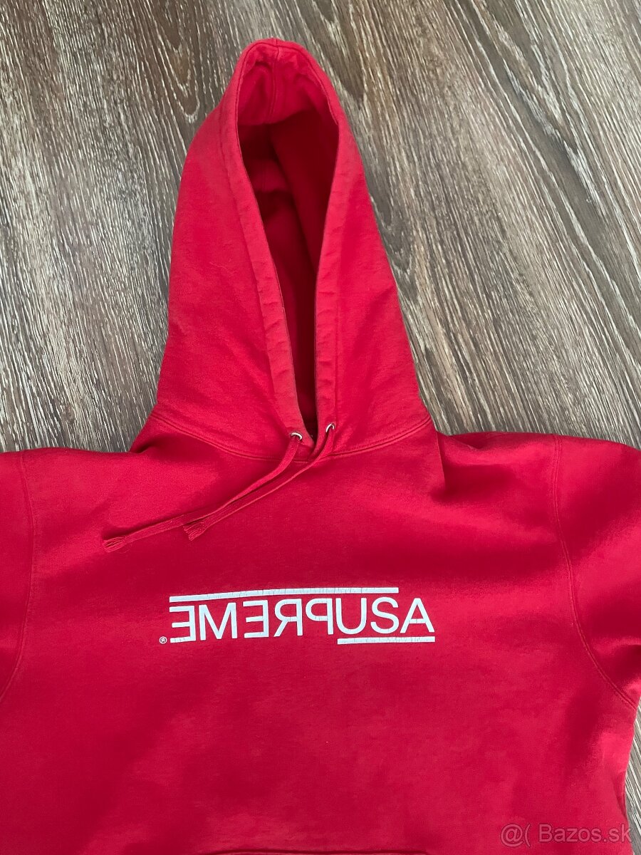 Supreme červená mikina - 3