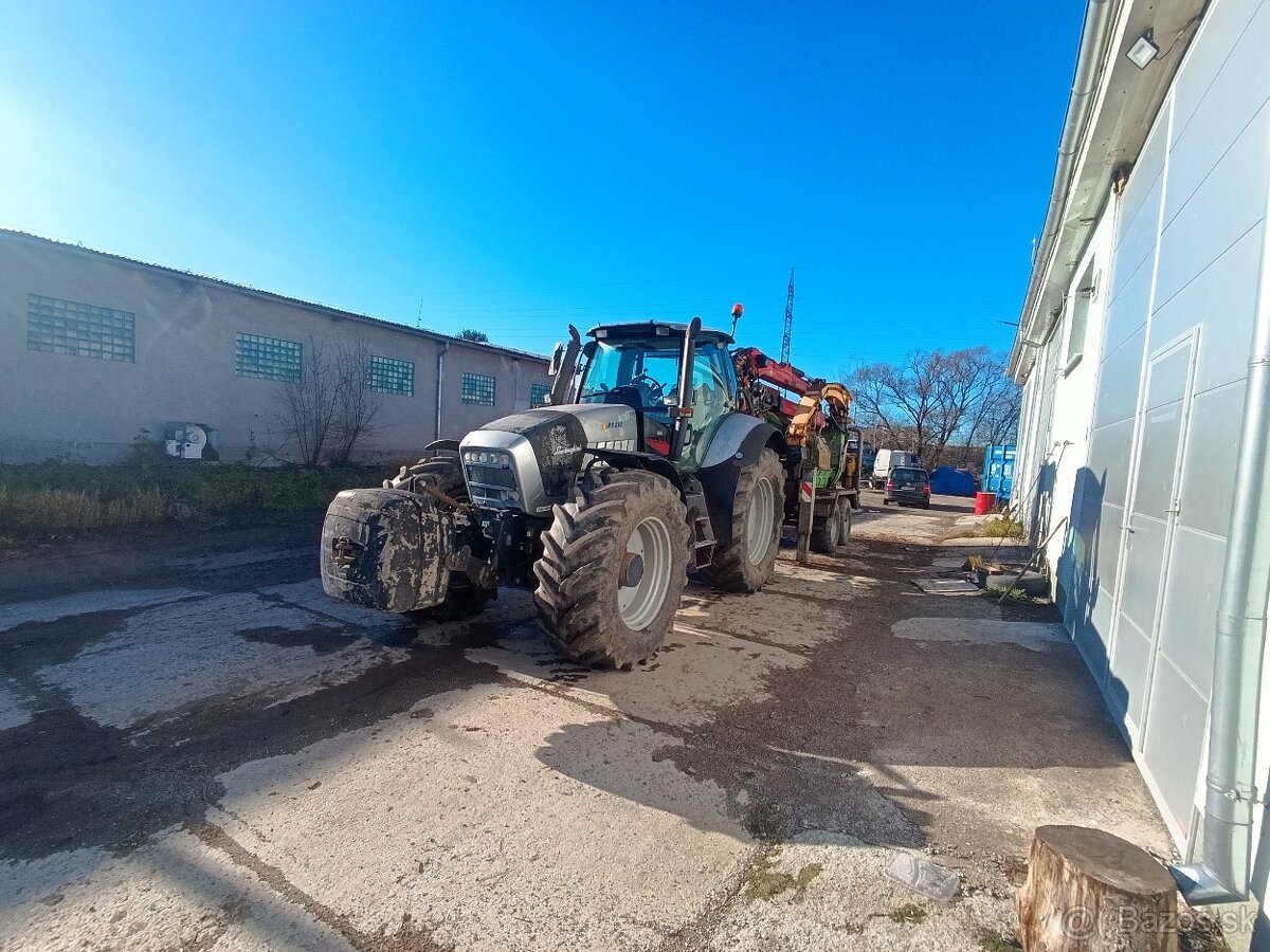 Predám traktor Lamborghoni R8 + štiepkovač heizohack - 3