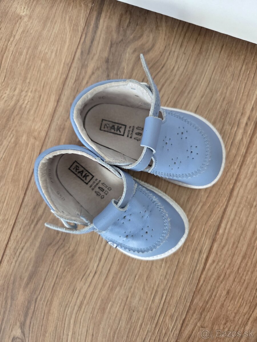 DETSKÉ CAPAČKY RAK modré veľ. 20 - 3