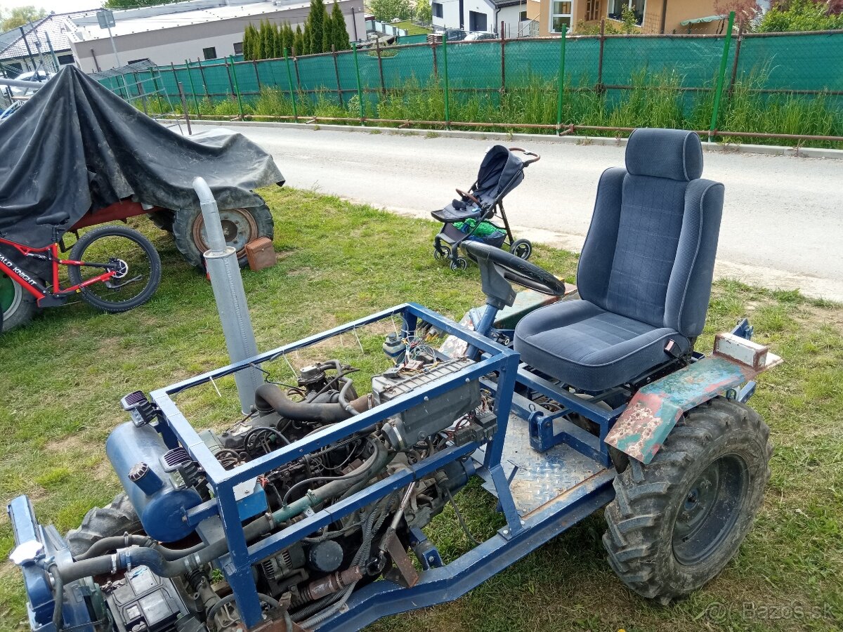 Malotraktor 4x4 na dokončenie - 3