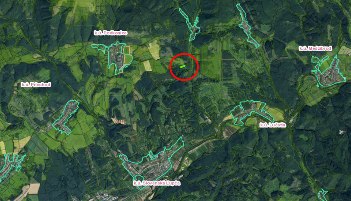 Slovenská Ľupča – 1.850 m2 ORNÁ PÔDA - 3