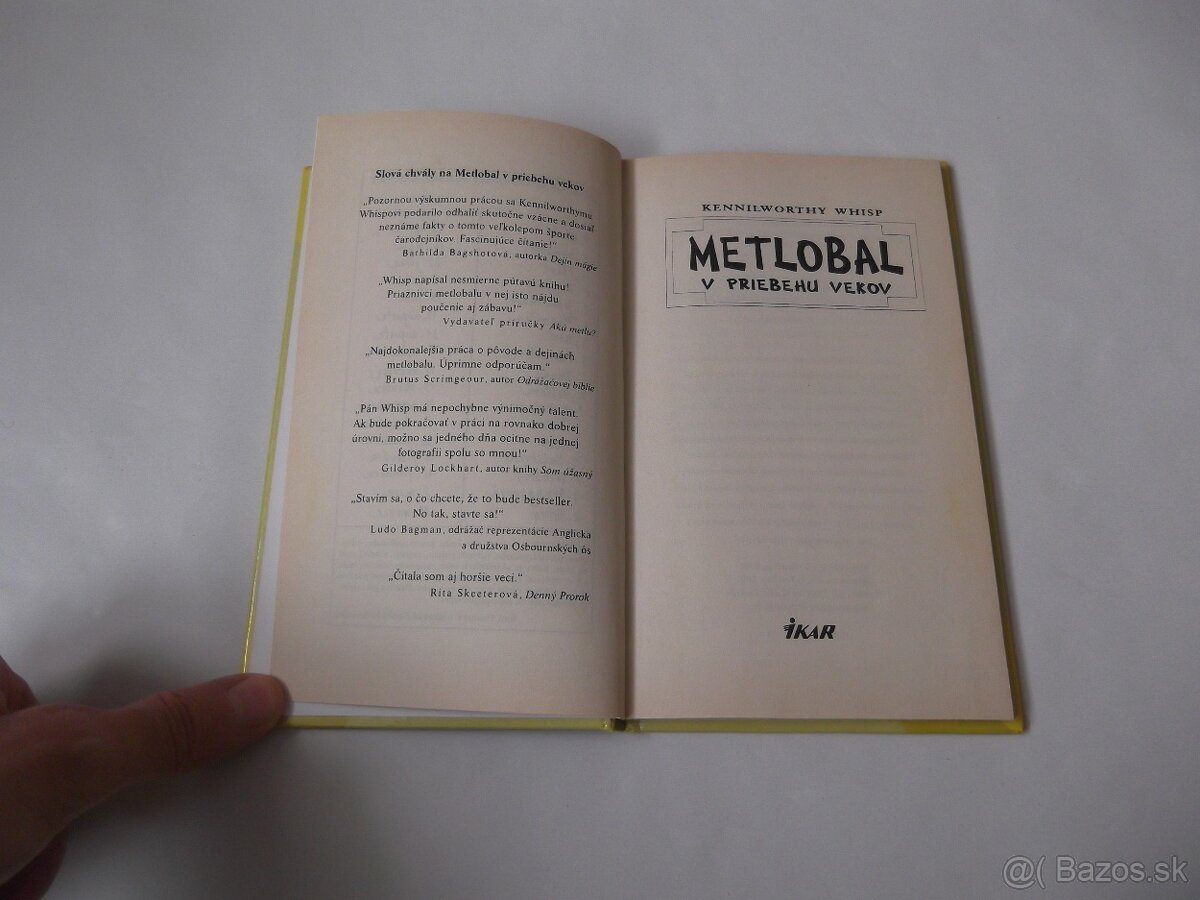 Kennilworthy Whisp-Metlobal v priebehu vekov - 3