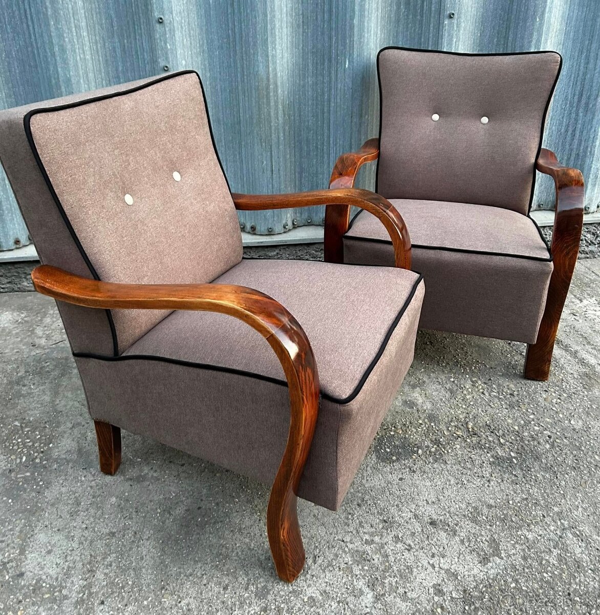 Art Deco kreslá - F137 - 3