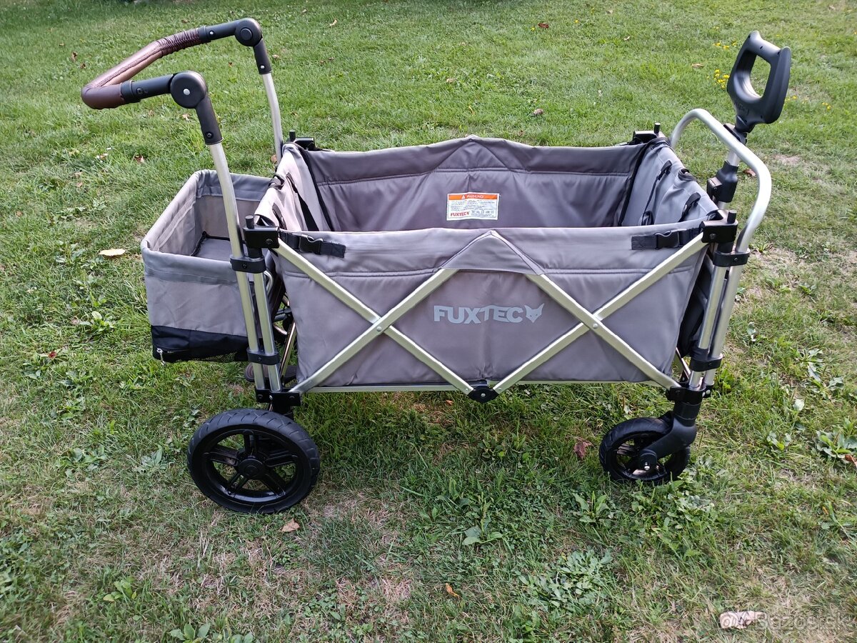 Skladací vozík FUXTEC CTL-900-G v šedej farbe (zánovný) - 3