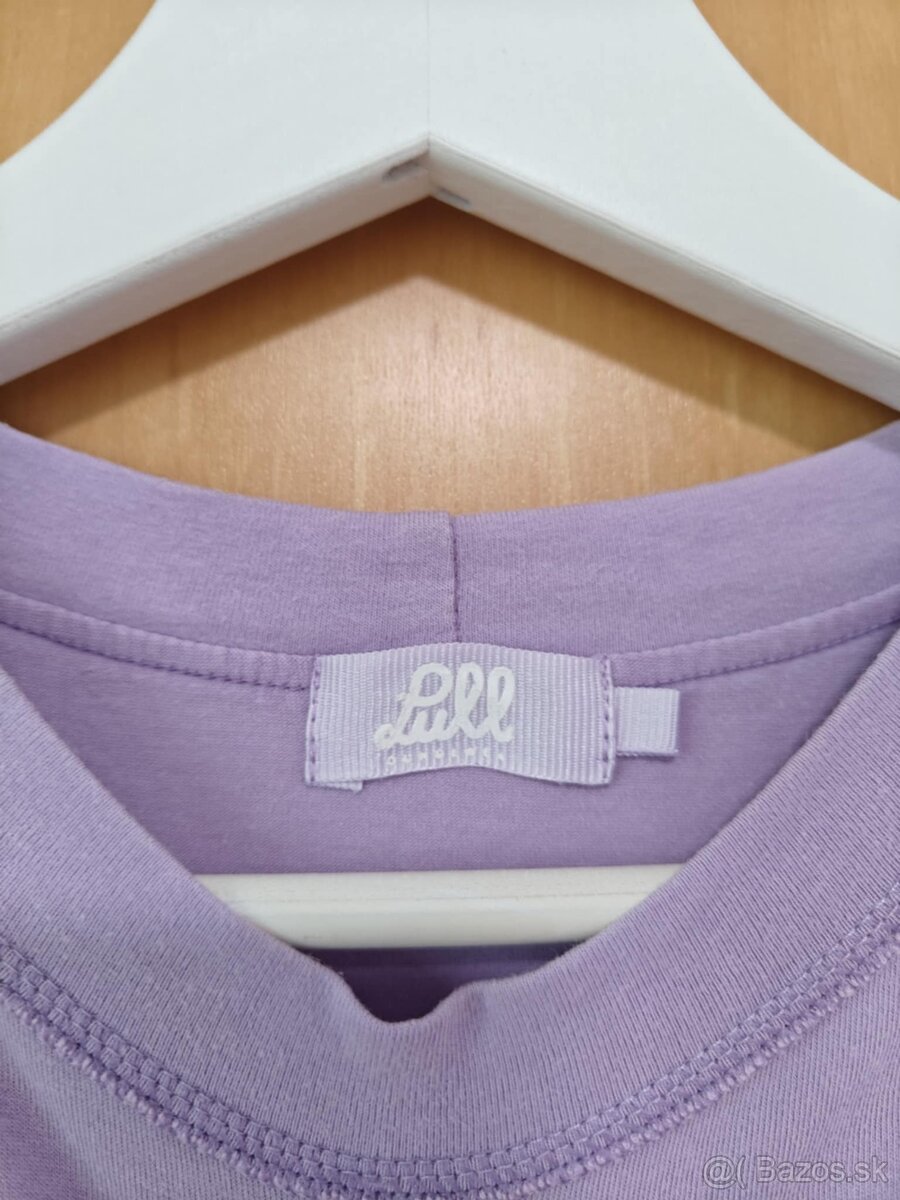 Fialové teplákové šaty Lull - 3