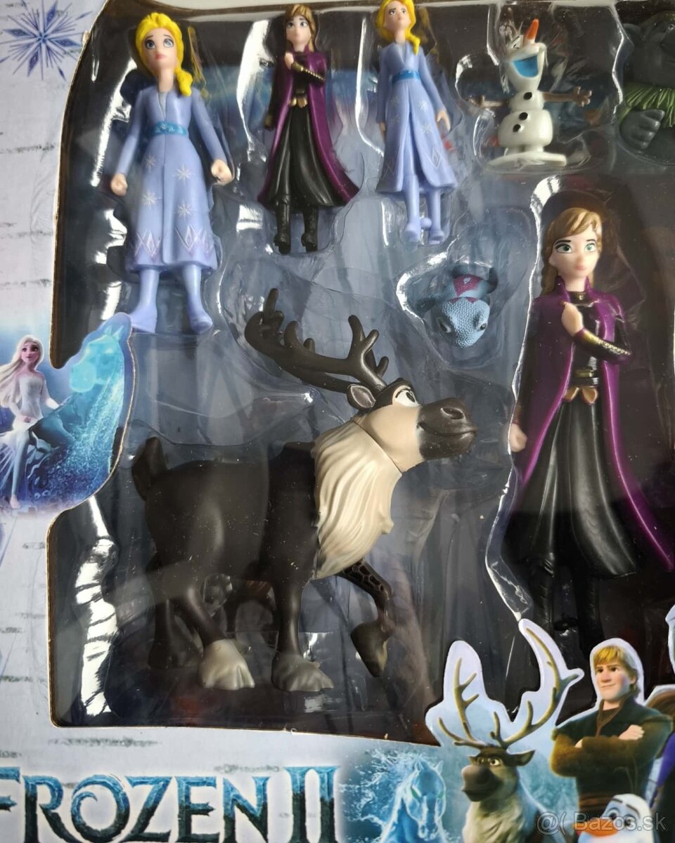 Sada obsahuje 9 figúrok z rozprávky Frozen - Ľadové kráľovst - 3