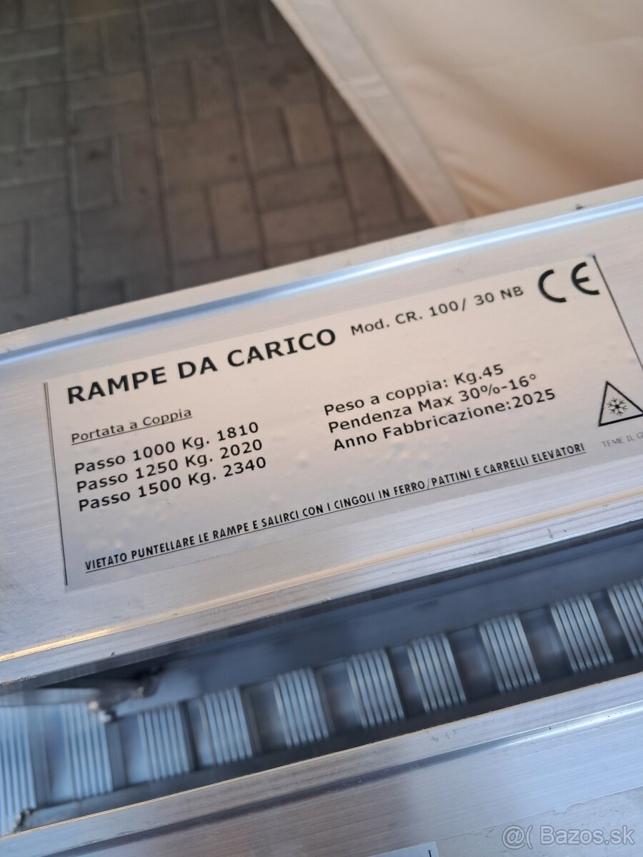 Hliníkové nájazdy, rampy - 3