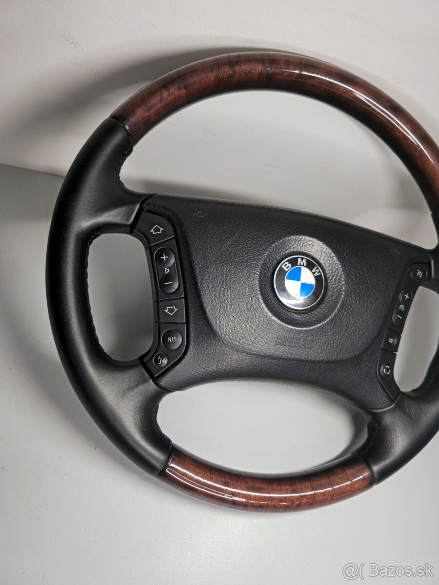 Drevený volant BMW E36 E38 E39 E46 E53 - 3