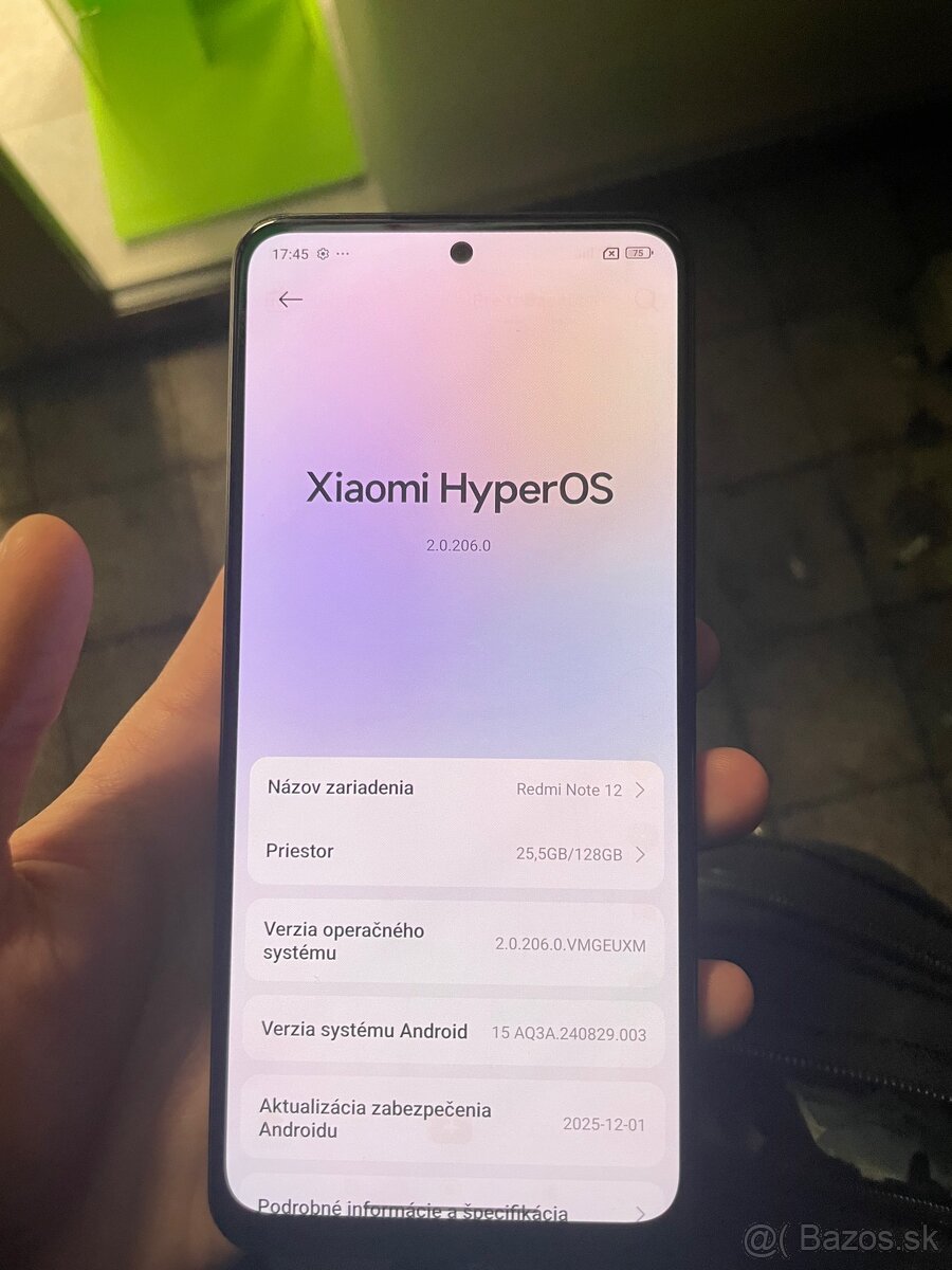 Predám xiaomi redmi note 12 128gb - 3