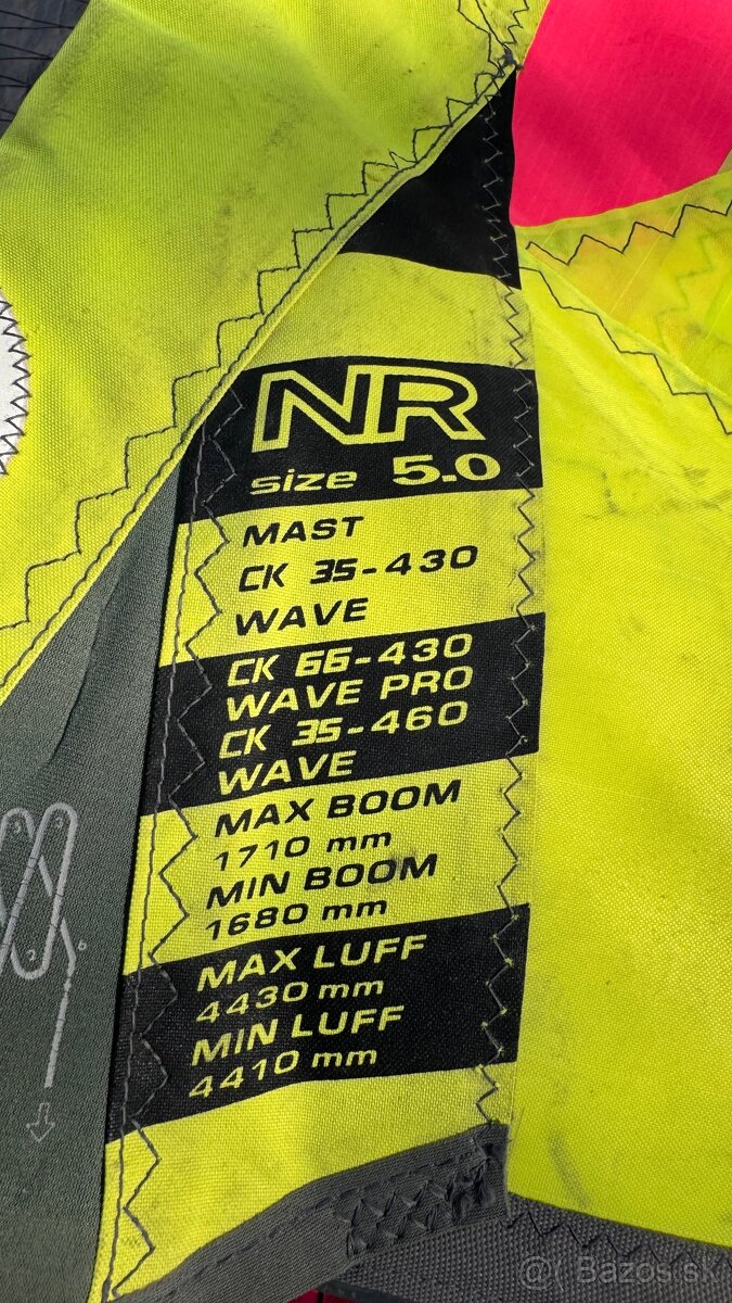 WINDSURF PLACHTA NEILPRYDE NR 5.0 - TOP FARBA - 3