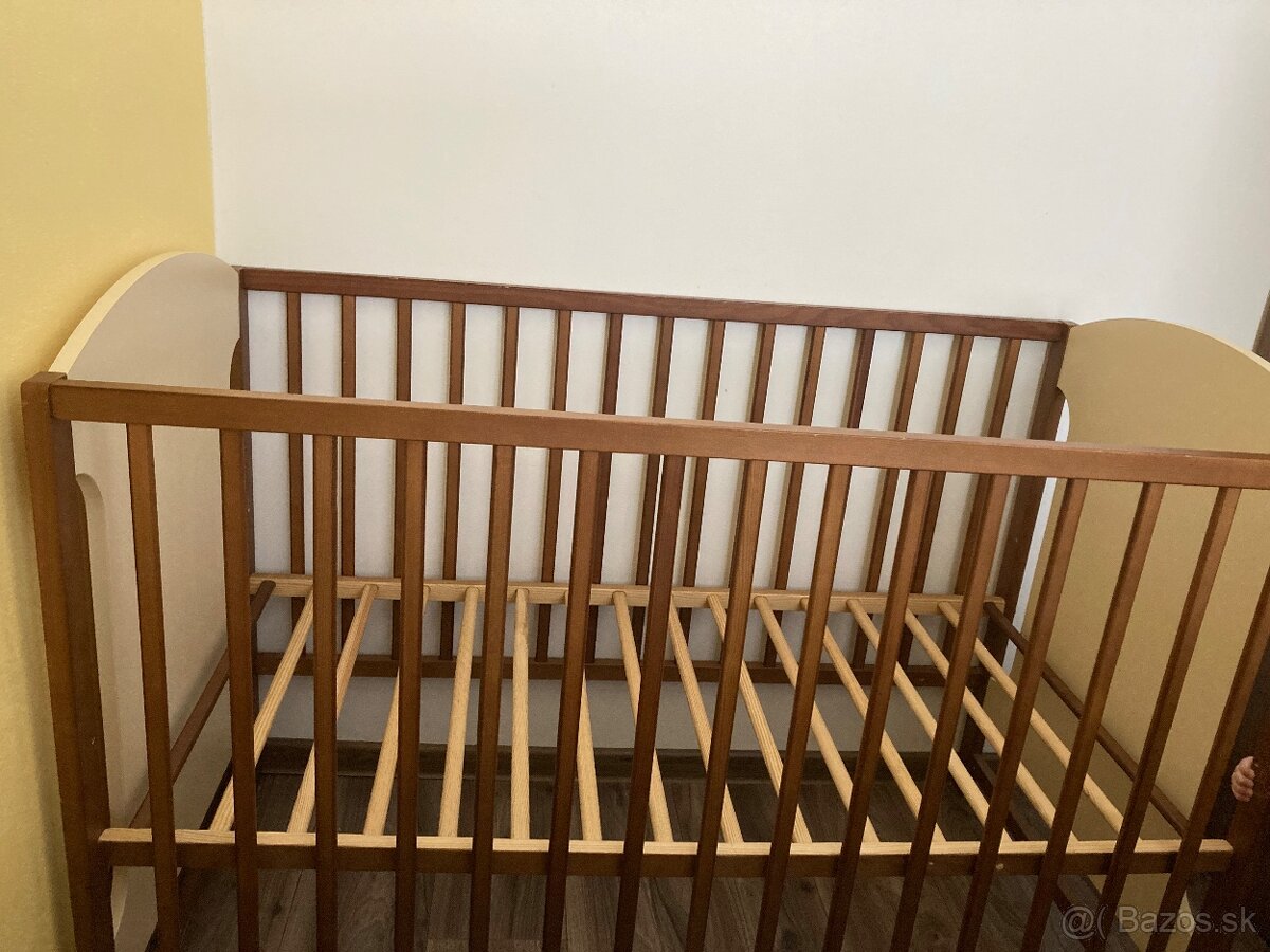 Predám postieľku s matracom, detská postieľka - 3