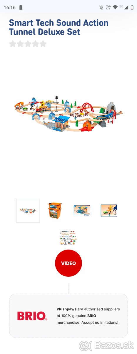 Brio vlacik - akcne tunely - 3