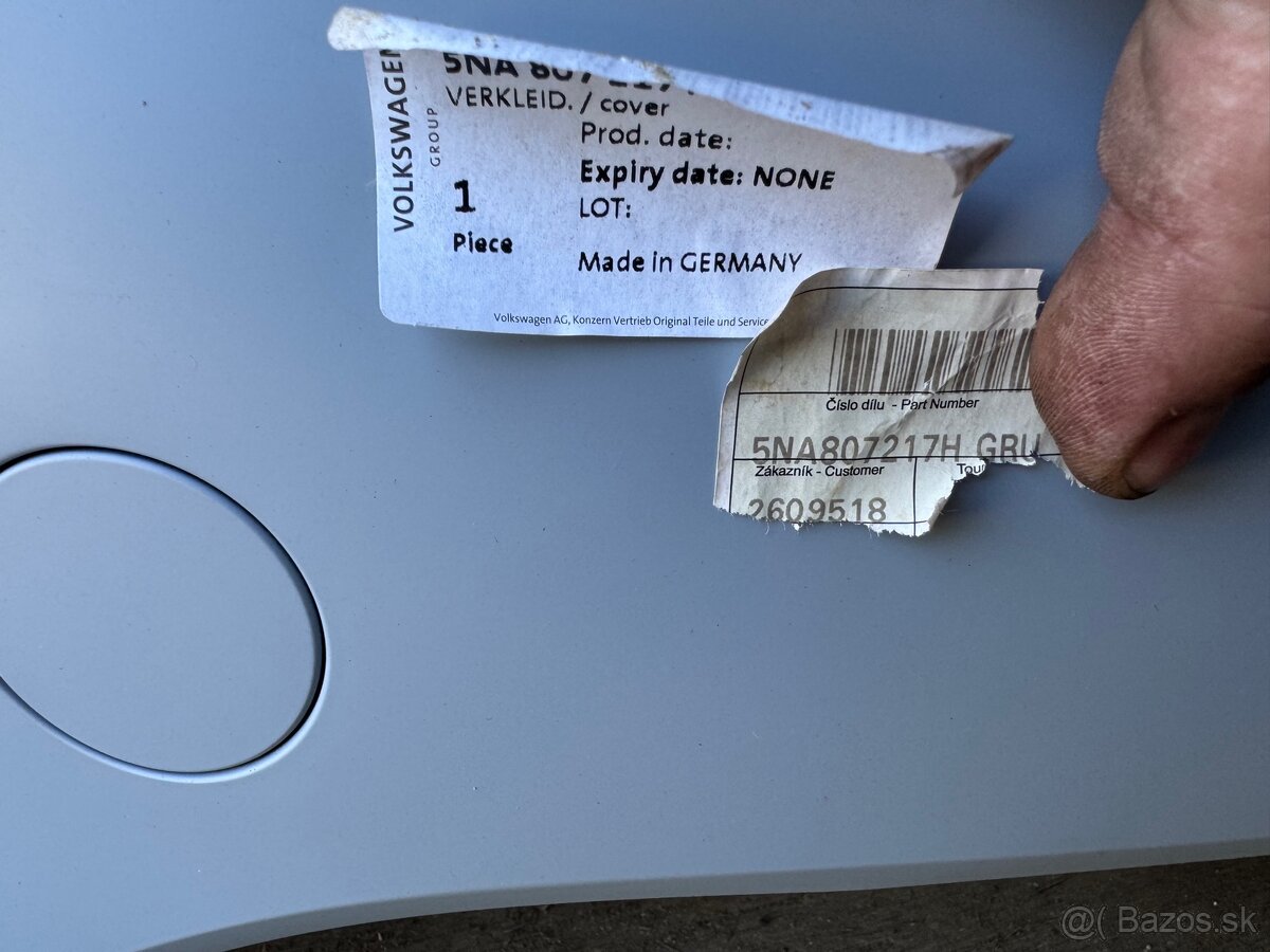 Predný nárazník originál nový VW Tiguan - 3