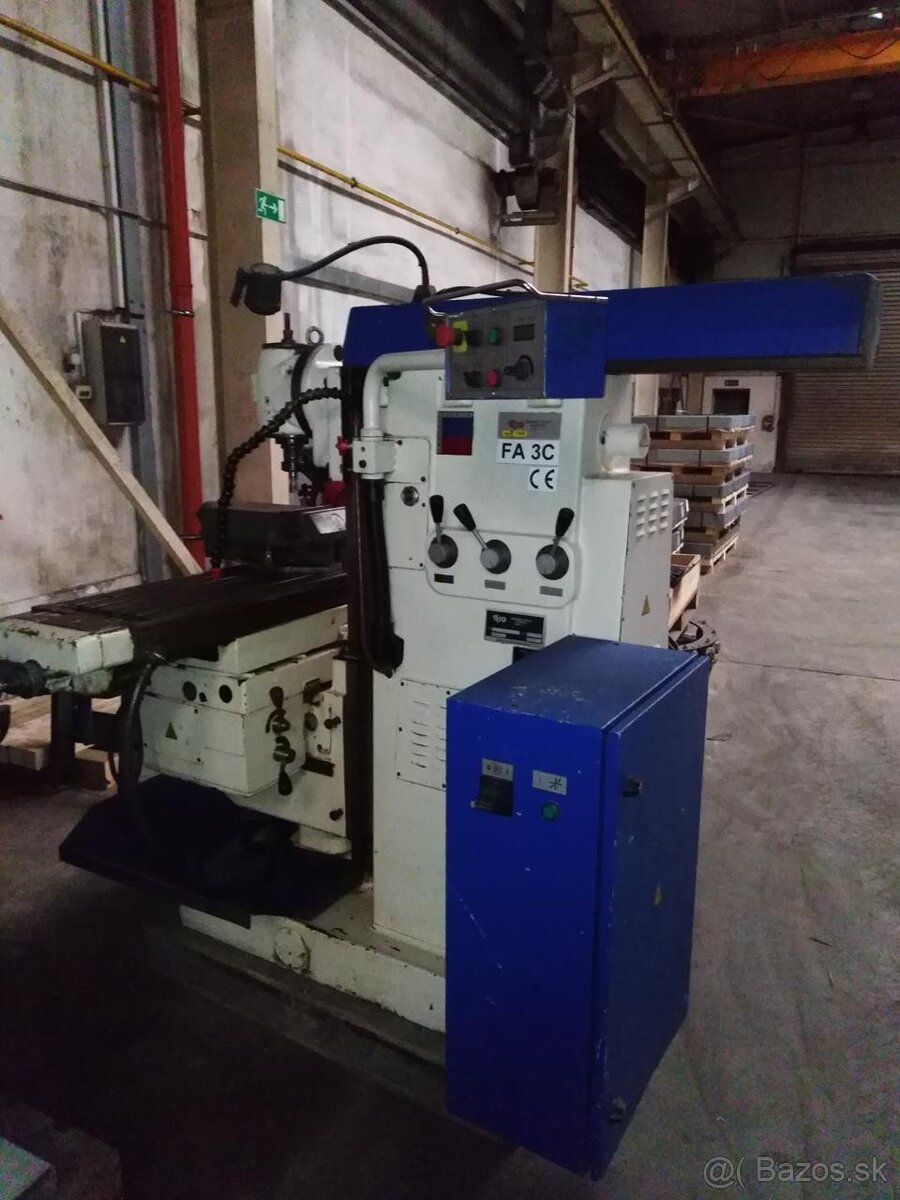 Nástrojářská frézka TOS FA 3C (5756) - 3