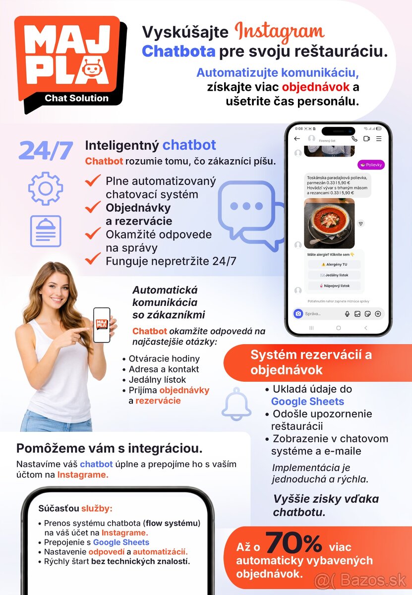 Instagram chatbot pre objednávky a rezervácie - 3