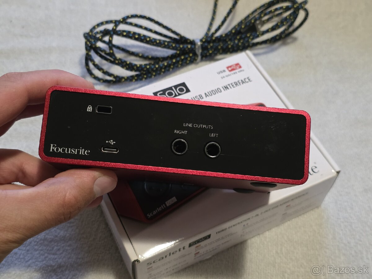 Focusrite Scarlett solo 3rd gen - 3