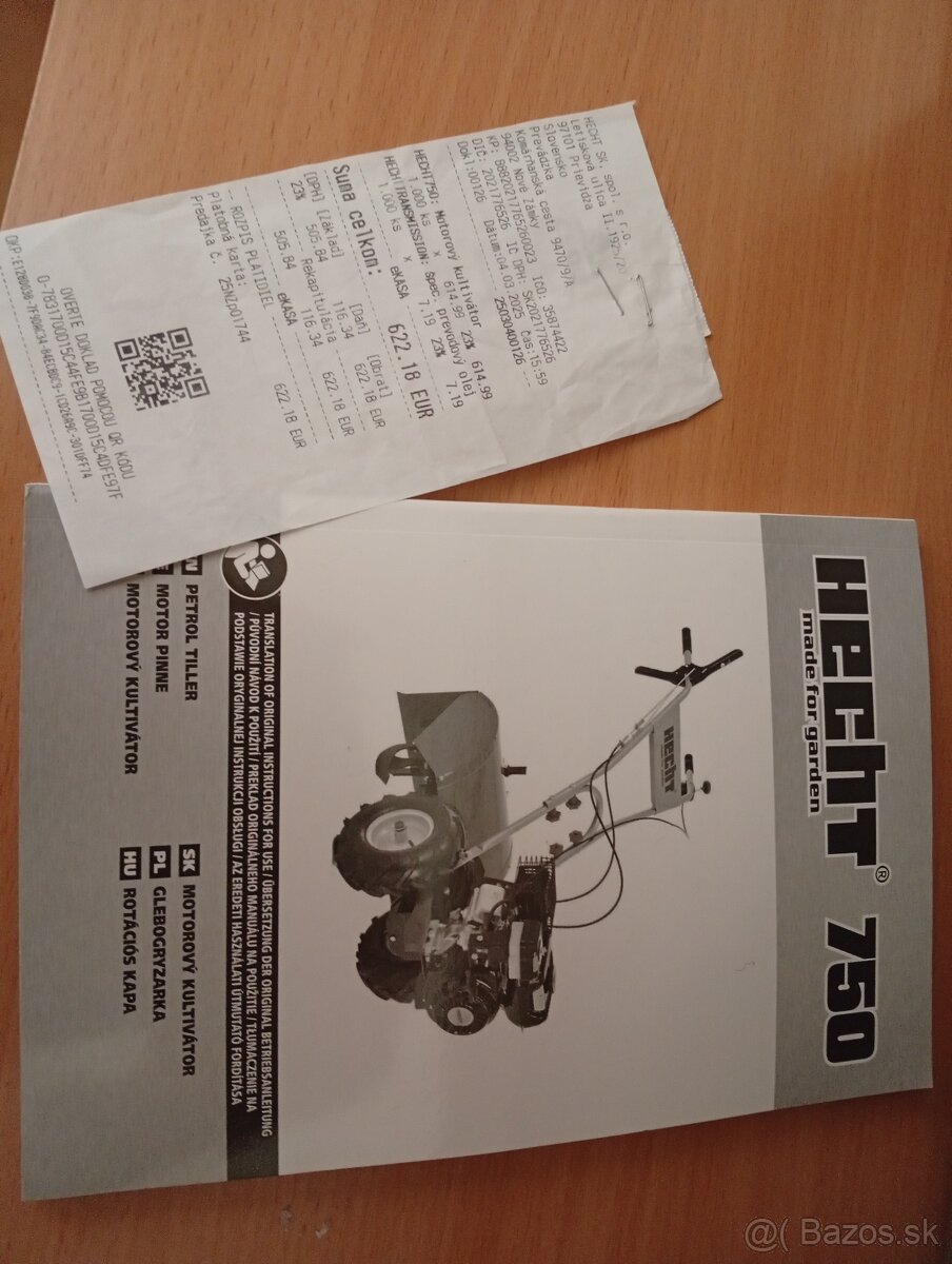 Hecht 750 kultivator - 3