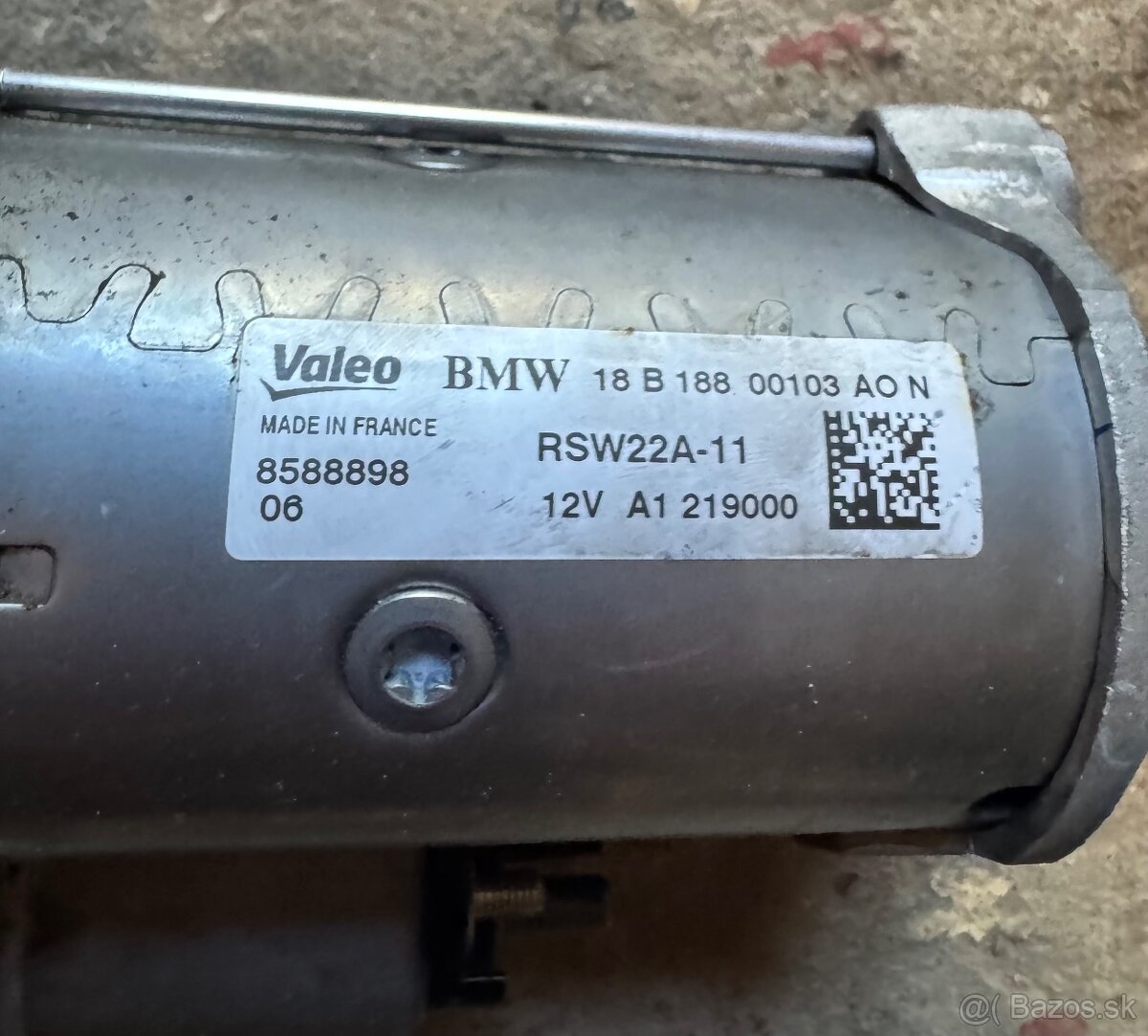 BMW štartér Valeo - 3