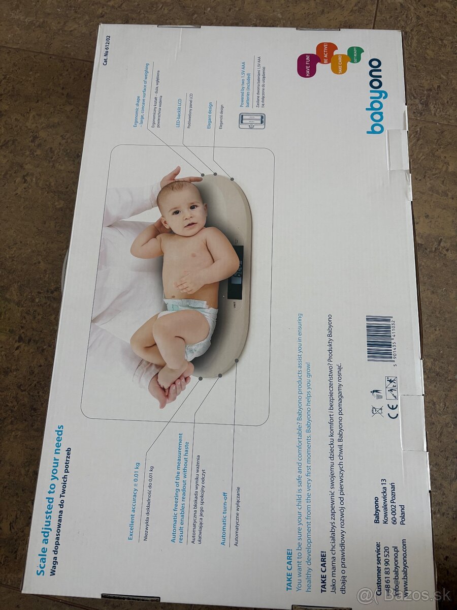 Elektronicka vaha pre deti BabyOno - 3