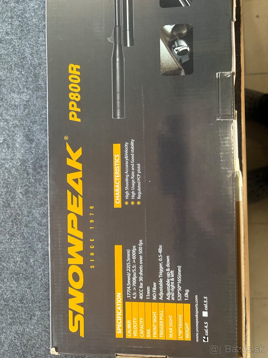 Snowpeak PP800R 4,5mm - 3