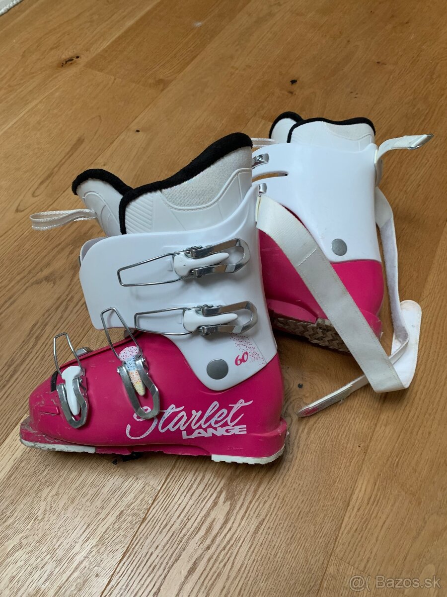 Detske lyziarky Lange starlet 60, velkost 23 - 3