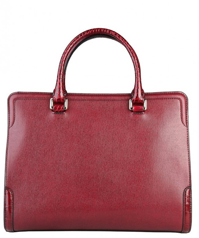 kufríková kabelka bordová cavalli class - nová - 3