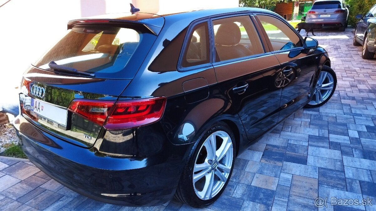 Aj na splátky 240€ mesačne❗Audi A3, S Line ,,2,0TDI,,110kw - 3