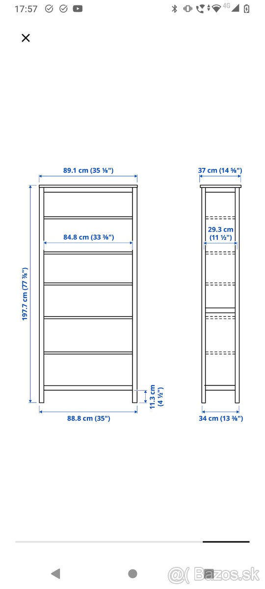 Knižnica Hemnes - 3