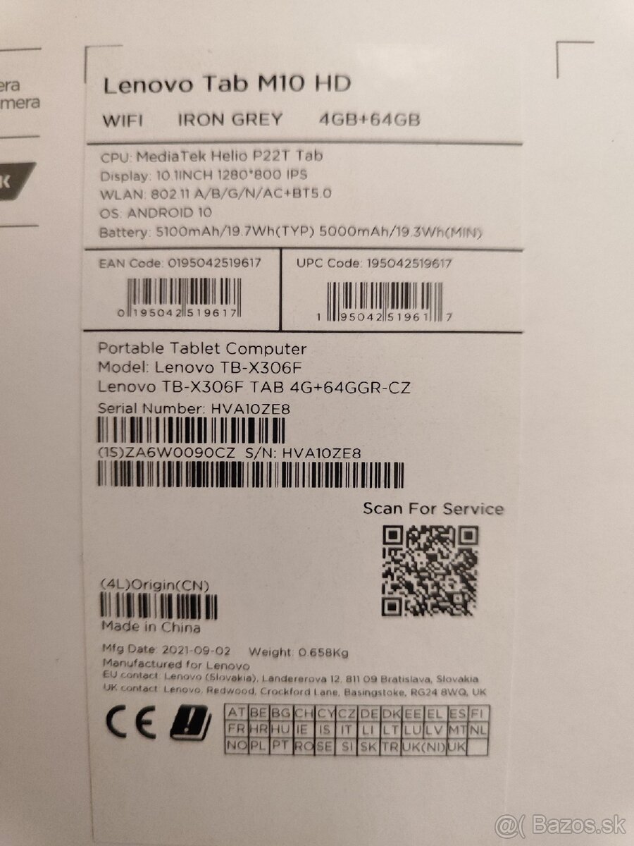 Lenovo tab M10 hd 2nd gen - 3