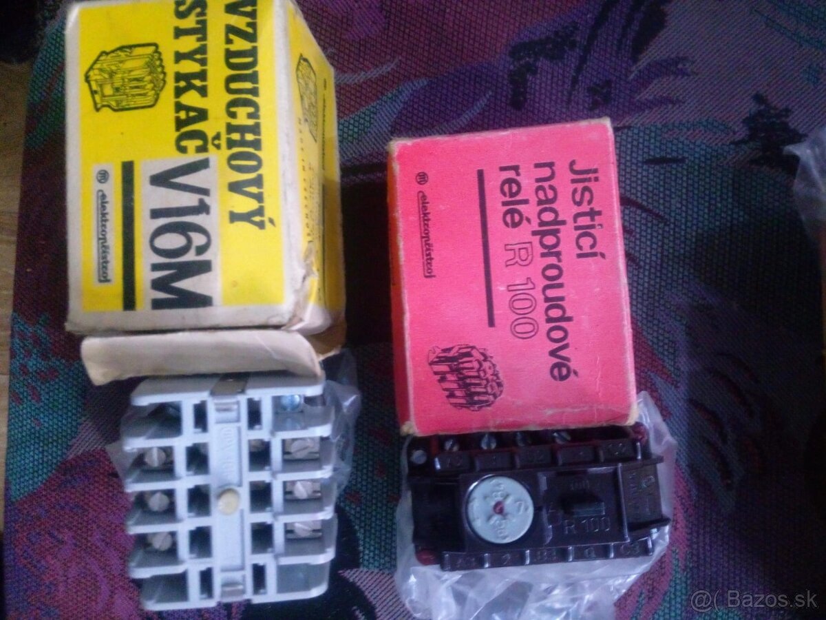 Vzduchovy stykac, rele a rotory - 3