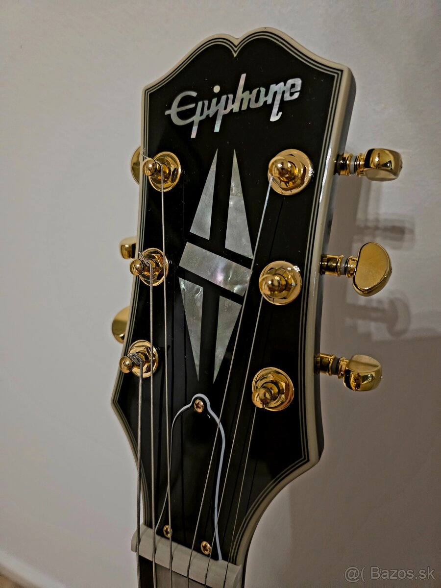 Elektrická gitara Epiphone SG Custom Ebony - 3