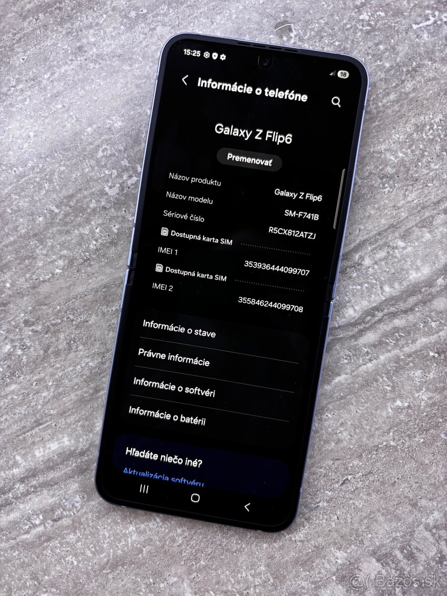 Samsung Zflip6 nový - 3