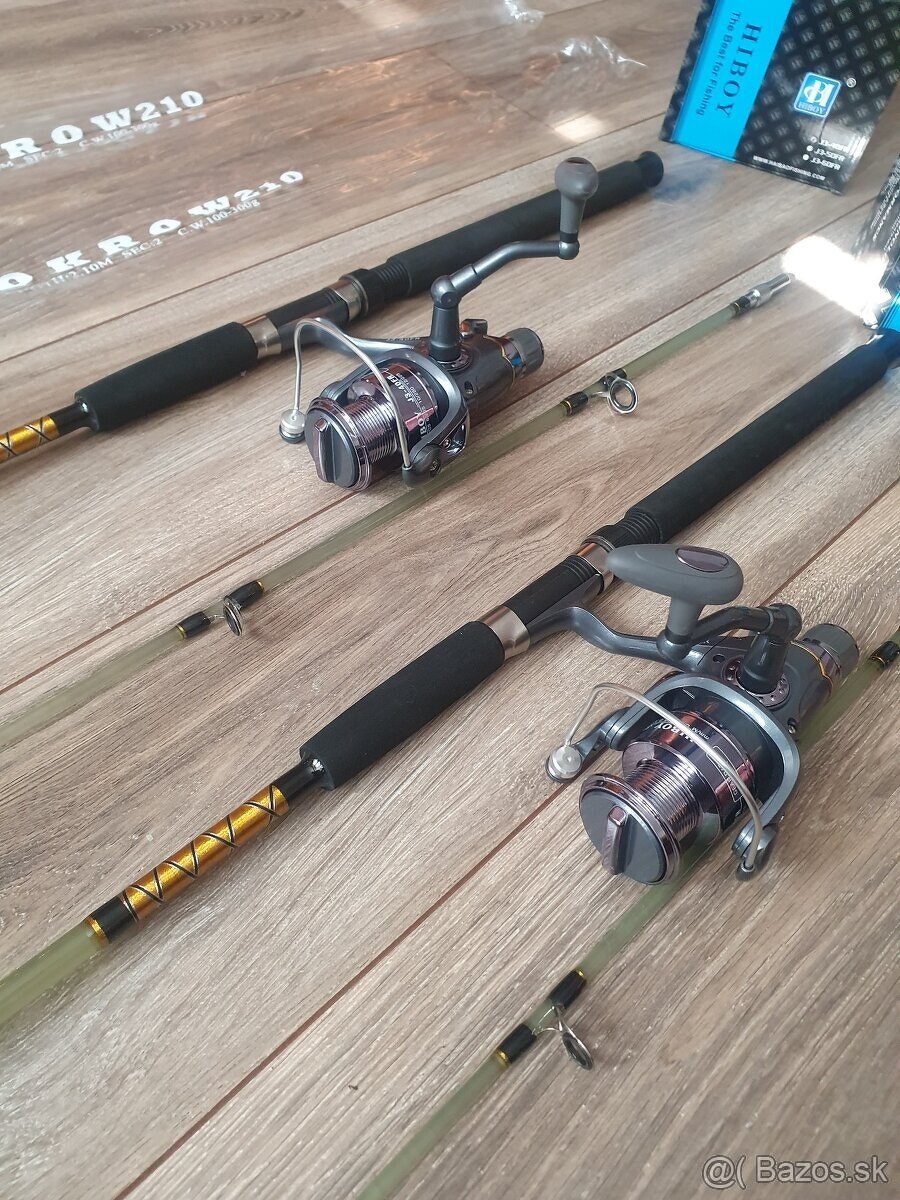 Predam nove ryb.udice ROKROW,2,1 metra,nav.Hiboy 40 - 3