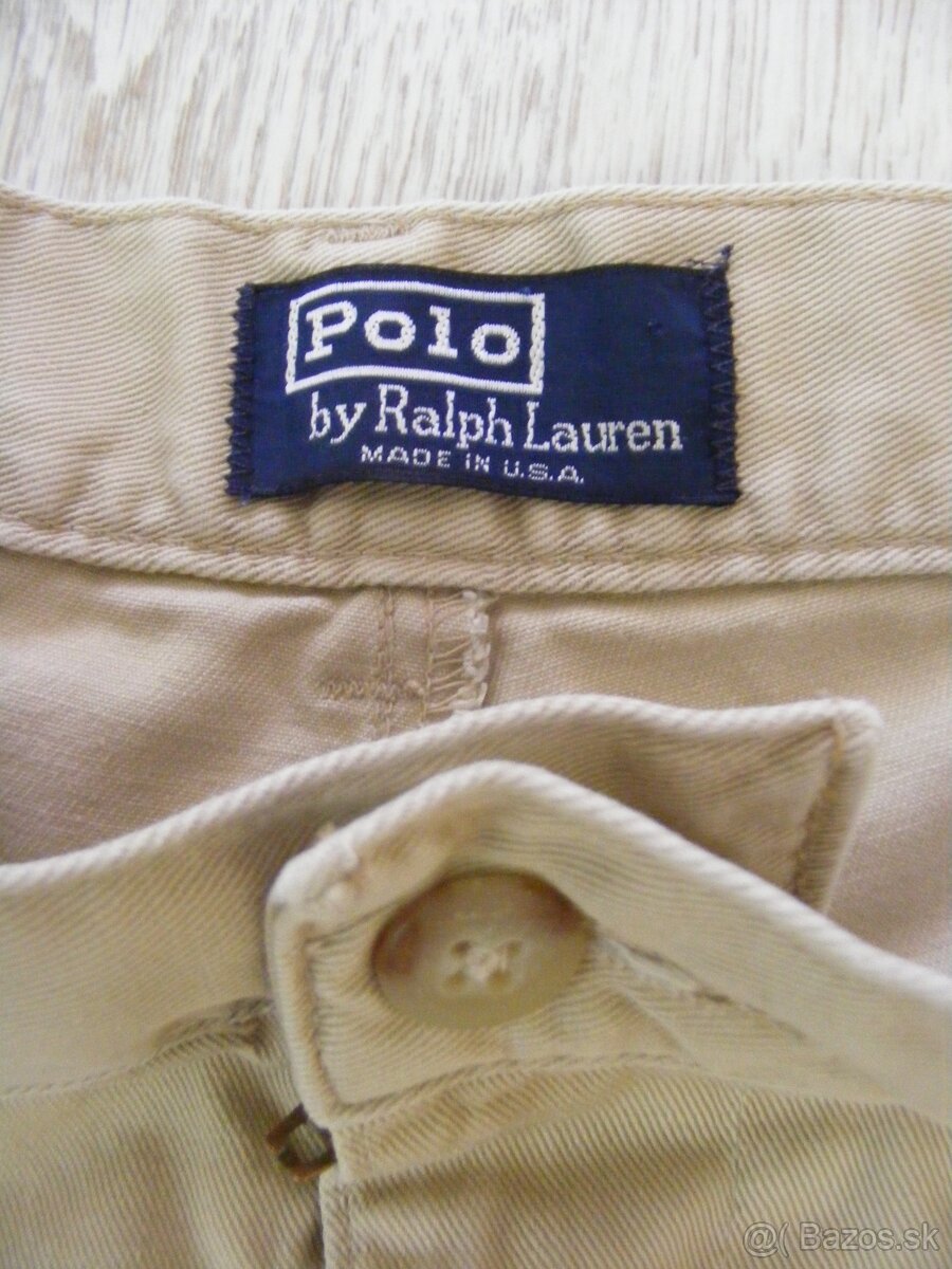 Pánske vintage chino šortky Ralph Lauren a Fitch - 3
