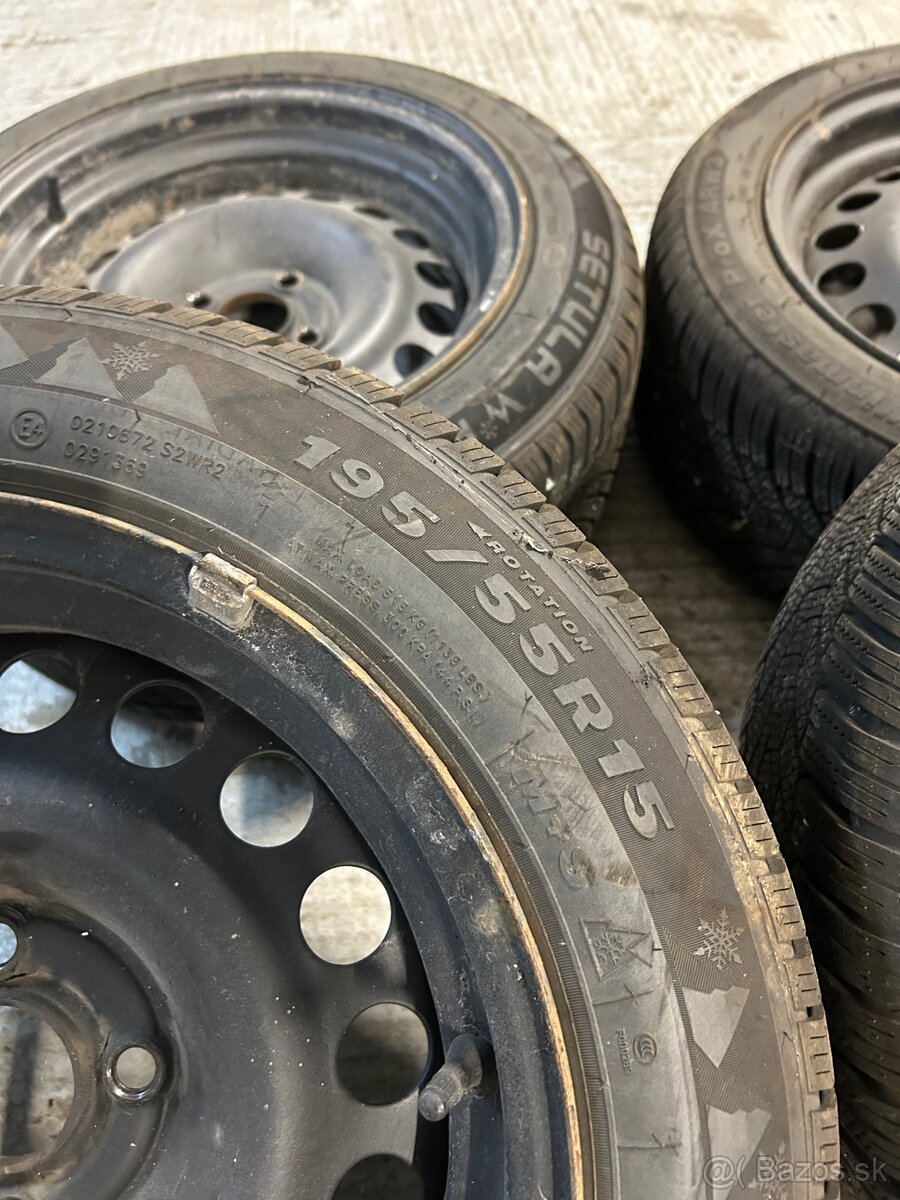Disky 4x100 + zimné pneu 2023 - 3