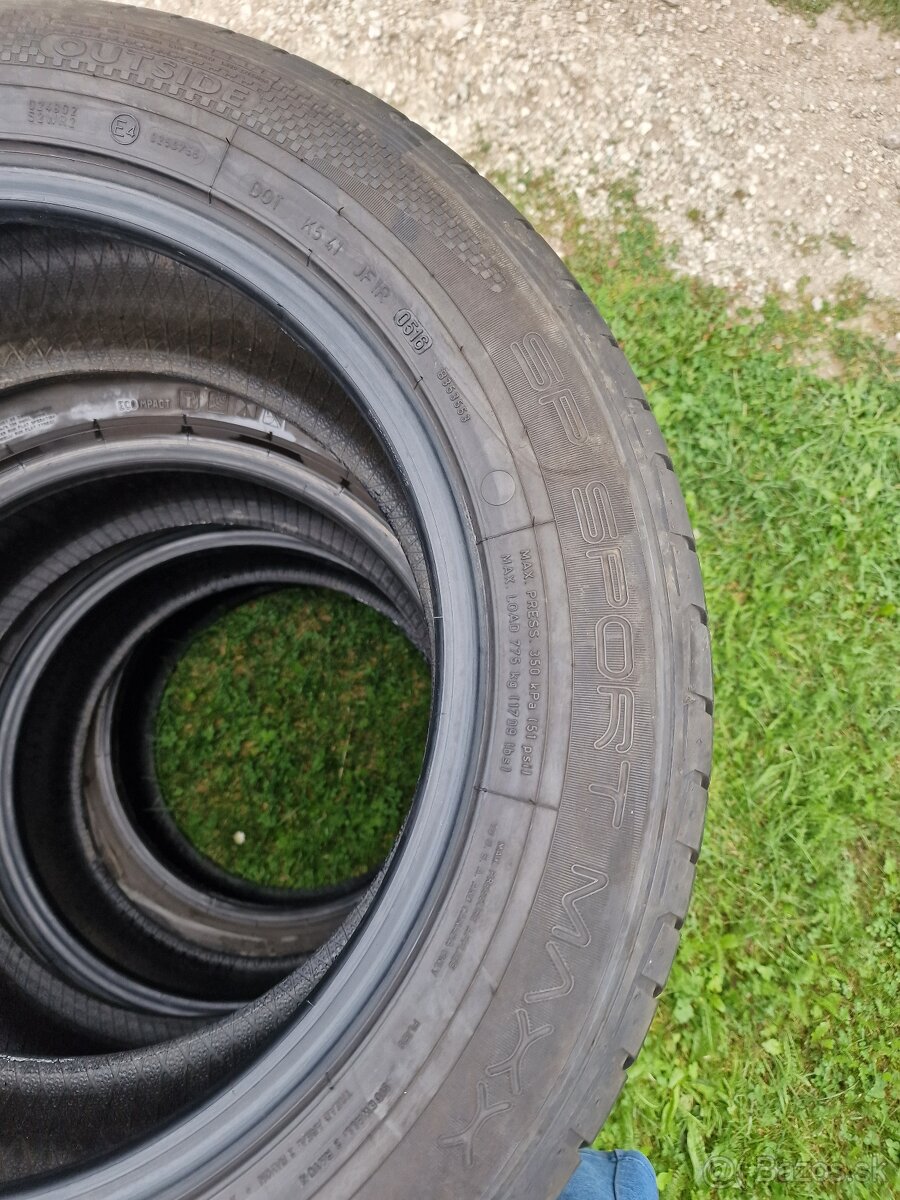 Predám pneumatiky Pirelli 225/60 R17 letné RUN FLAT - 3