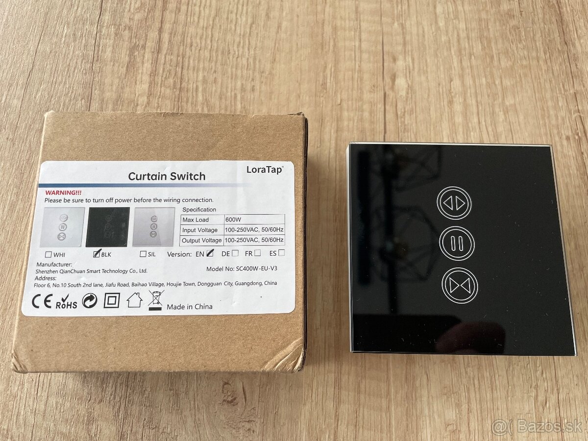 Predám nové dotykové vypínače (Tuya, Szajou) - 3