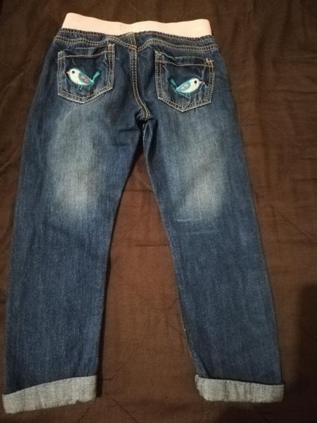 Detské rifle s vtáčikmi veľkosť 98 - 3