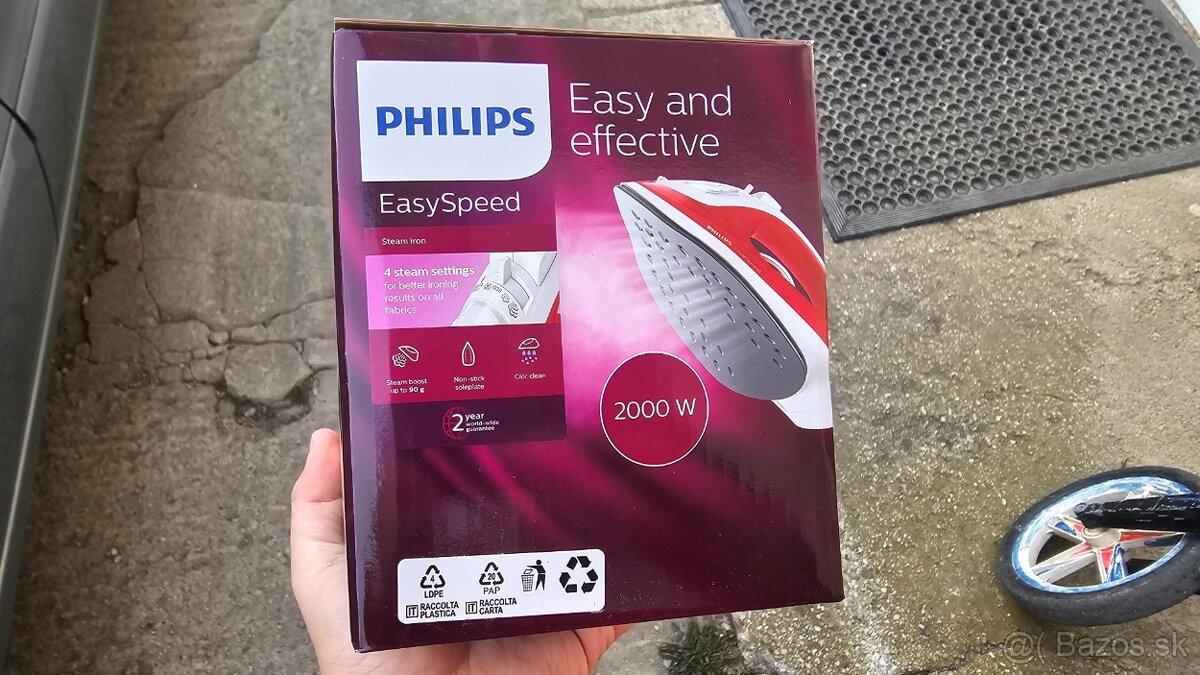 Nová žehlička Philips Easyspeed GC1742 - 3