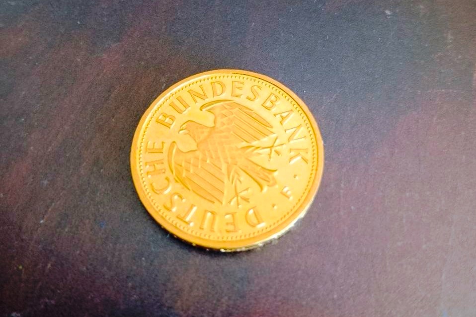 Zlatá minca - 1 Deutsche Mark - 3